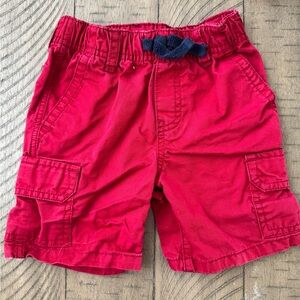 Gymboree Bright Red Shorts 18-24 months